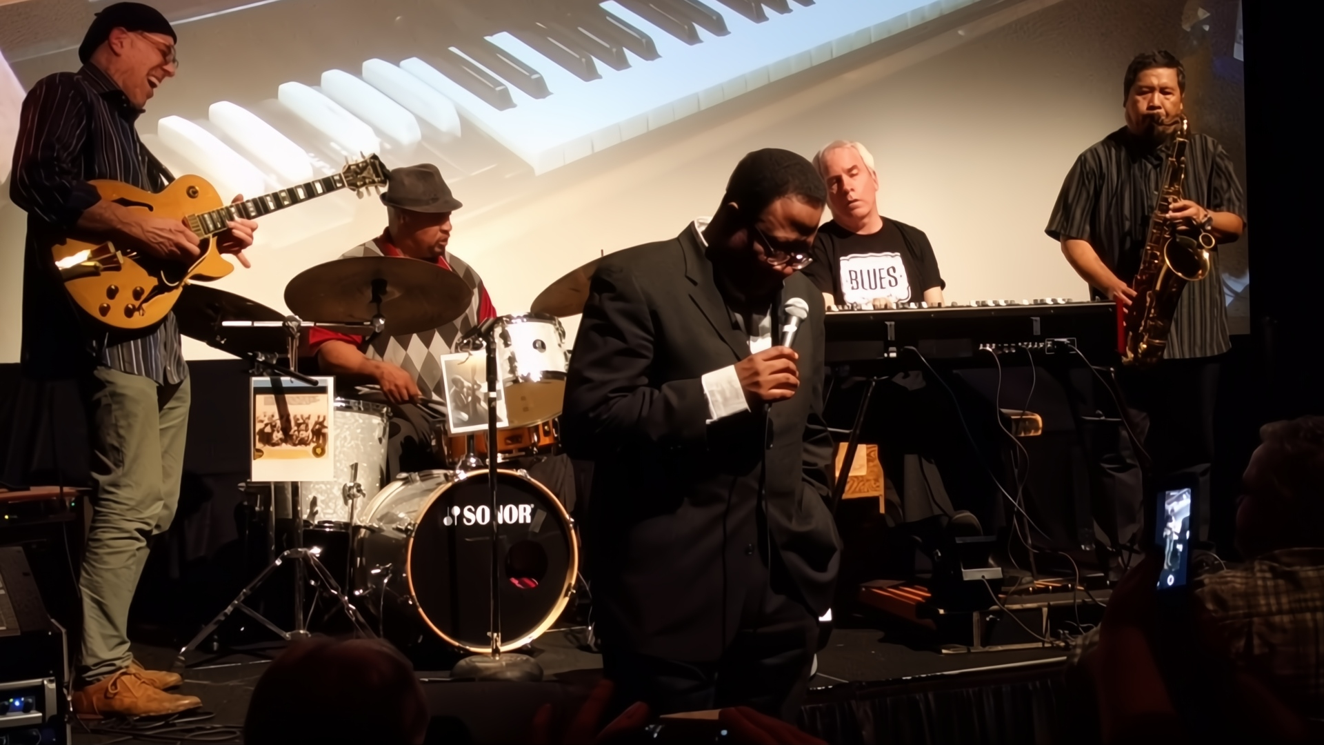 Emmett Wheatfall performing live